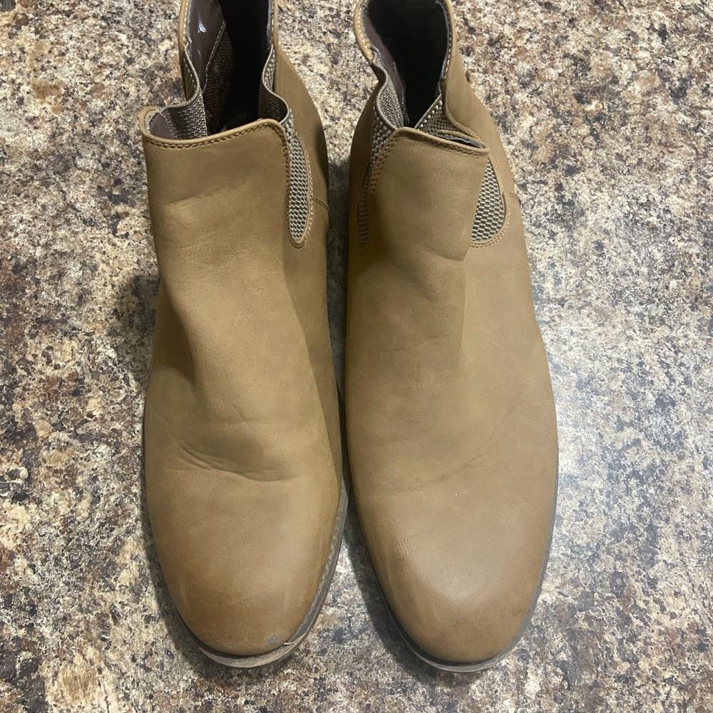 Hawkwell Women's Slip On Ankle Chelsea Boot Sz 12